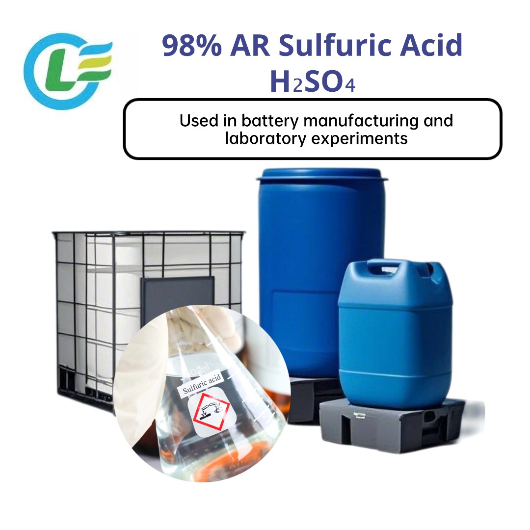 98% AR Sulfuric Acid for fertilizer and pharmaceutical production - Hongyi Vietnam.